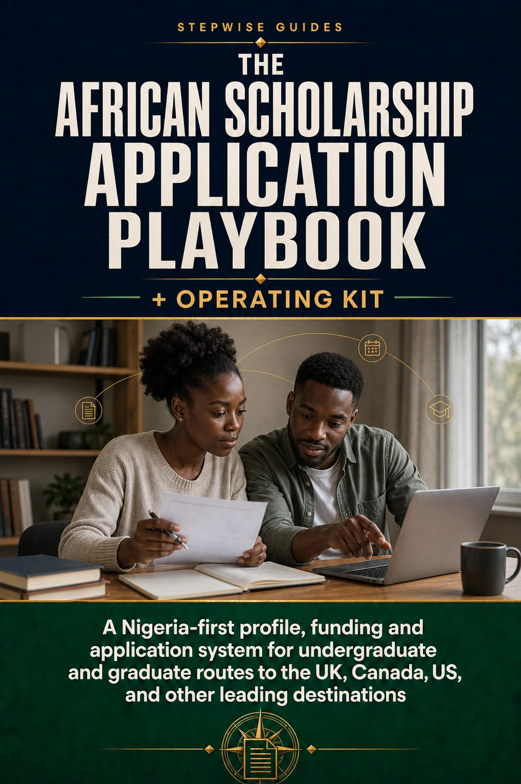Cover of The African Scholarship Application Playbook and Operating Kit